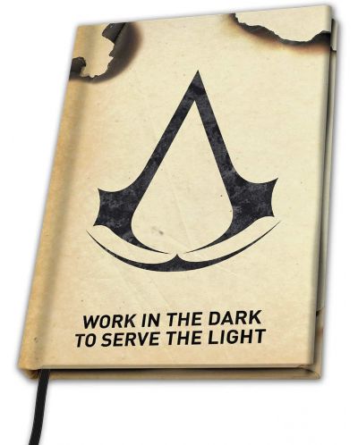 Σημειωματάριο ABYstyle Games: Assassin's Creed - Assassin's Crest, формат A5 - 1