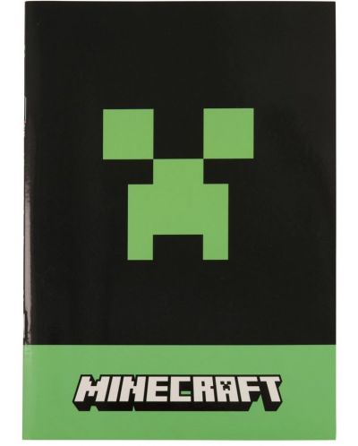 Τετράδιο Graffiti Minecraft - Greeper, А5, μικρά τετράγωνα - 1