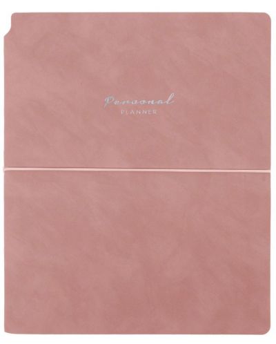 Тефтер Victoria's Journals Kuka - Ροζ, πλαστικό κάλυμμα, 96 φύλλα, В5 - 1