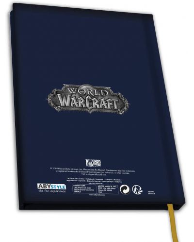 Σημειωματάριο ABYstyle Games: World of Warcraft - Alliance Symbol, μέγεθος A5 - 2