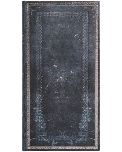 Σημειωματάριο Paperblanks Old Leather - Inkblot, 9.5 х 18 cm, 88 φύλλα - 1