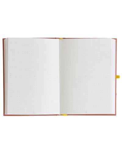 Σημειωματάριο με λινά καλύμματα Blopo - The Flamingo, διακεκομμένες σελίδες - 3