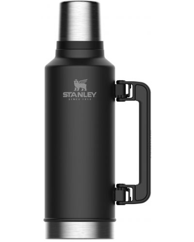 Θερμικό μπουκάλι Stanley The Legendary - Matte Black Pebble, 1.9 l - 1