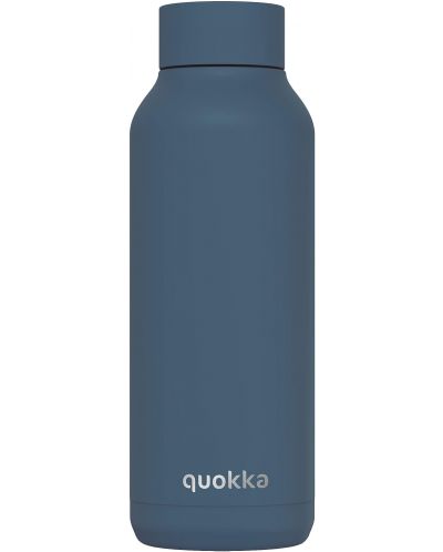 Θερμικό μπουκάλι Quokka Solid - Stone Blue, 510 ml - 1