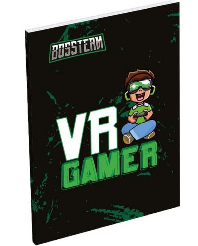 Σημειωματάριο Lizzy Card Bossteam VR Gamer - А7 - 1