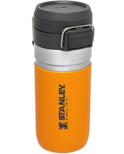 Θερμικό μπουκάλι νερού Stanley - The Quick Flip, Saffron, 0.47 l - 1