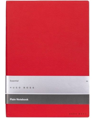 Σημειωματάριο Hugo Boss Essential Storyline - B5,  λευκά φύλλα, κόκκινο - 1