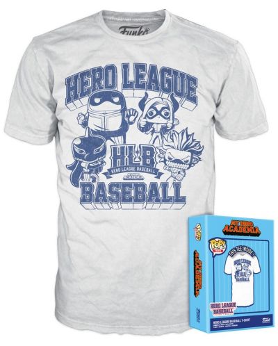 Κοντομάνικη μπλούζα Funko POP! Animation: My Hero Academia - Baseball League - 3