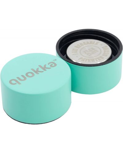 Θερμικό μπουκάλι Quokka Solid - Jade Green, 510 ml - 2