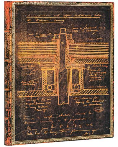 Σημειωματάριο Paperblanks - Tesla, 18 х 23 cm, 88 φύλλα - 2