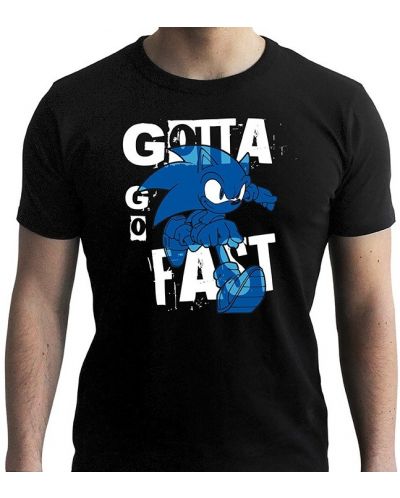 Κοντομάνικη μπλούζα  ABYstyle Games: Sonic the Hedgehog - Gotta go Fast	 - 1