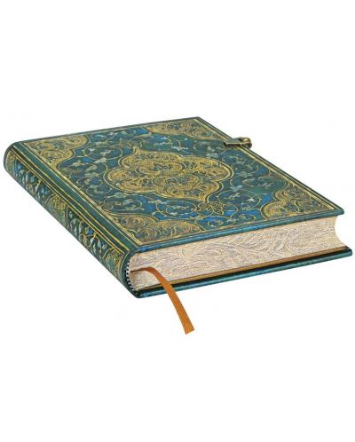 Σημειωματάριο Paperblanks Turquoise Chronicles - 13 х 18 cm, 120 φύλλα - 4