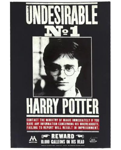 Σημειωματάριο Moriarty Art Project Movies: Harry Potter - Undesirable N1 - 1