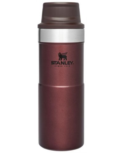 Κύπελλο θερμός  ταξιδιού Stanley The Trigger - Wine, 350 ml - 1