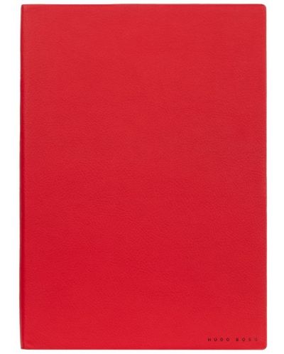 Σημειωματάριο Hugo Boss Essential Storyline - A6,  λευκά φύλλα, κόκκινο - 2