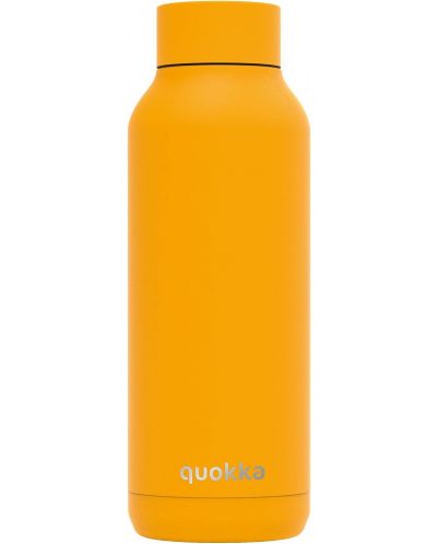 Θερμικό μπουκάλι Quokka Solid - Amber Yellow, 510 ml - 1