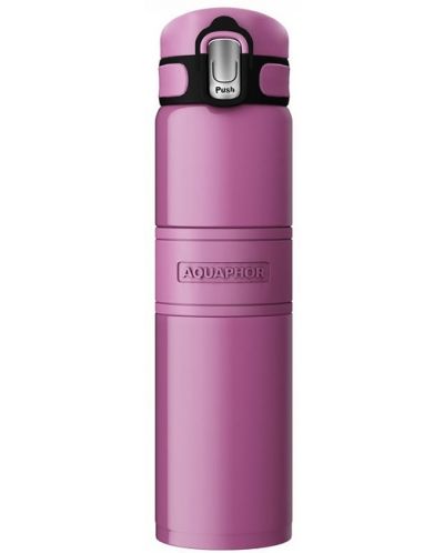 Θερμικό μπουκάλι Aquaphor - 480ml, ροζ - 1