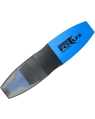 Μαρκαδόρος Ico Focus - μπλε - 1