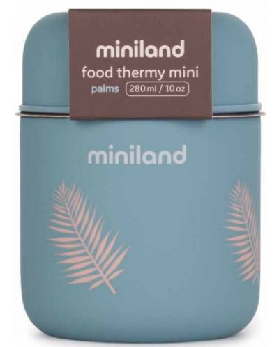 Thermos for food  Miniland - Terra, Palms, 280 ml - 1
