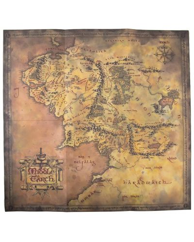 Σημειωματάριο CineReplicas Movies: The Lord of the Rings - Middle Earth Map - 4