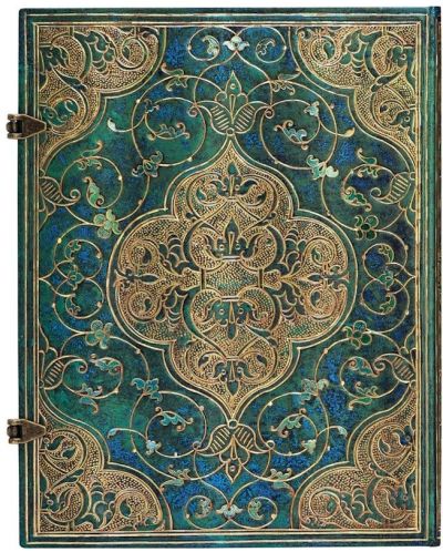 Σημειωματάριο Paperblanks Turquoise Chronicles - 18 х 23 cm, 72 φύλλα - 3