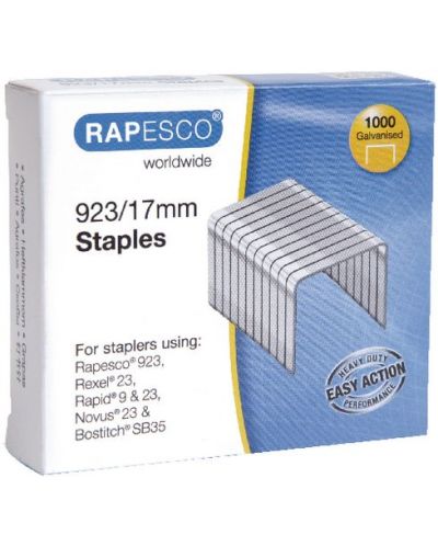 Συρματάκια Για Συρραπτικό Rapesco - 23/17, 1000 τεμάχια - 1