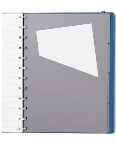 Σημειωματάριο  Filofax Neutrals - А5, σκούρο μπλε - 2