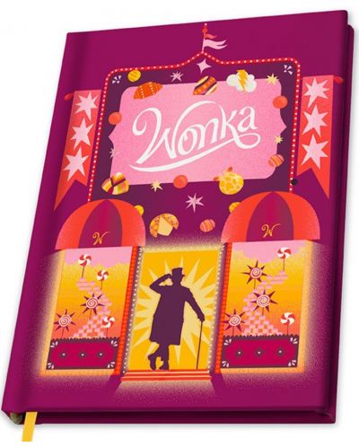 Σημειωματάριο ABYstyle Movies: Wonka - Willy Wonka Dreams, A5 - 1