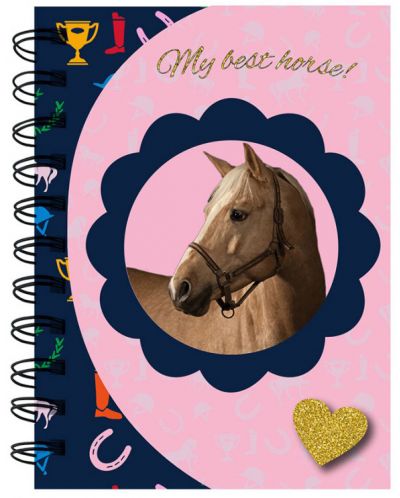 Σημειωματάριο με μαγνητικό κλείσιμο Paso Horse - My Best Horse, A6 - 1