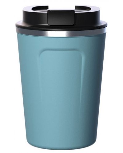 Θερμικό ποτήρι Asobu Coffee Compact - 380 ml, μπλε - 1