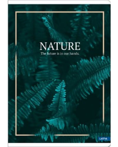 Τετράδιο Lastva Nature - Α4, 52 φύλλα, φαρδιές σειρές, ποικιλία - 3