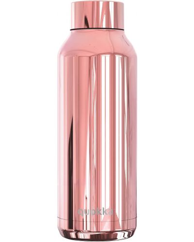 Θερμικό μπουκάλι Quokka Solid - Sleek Rose Gold, 510 ml - 1