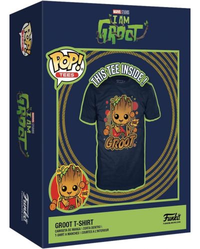 Κοντομάνικη μπλούζα Funko Marvel: I am Groot - Groot - 3