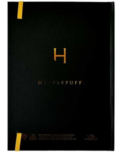 Σημειωματάριο με διαχωριστικό βιβλίων CineReplicas Movies: Harry Potter - Hufflepuff,Μορφή Α5 - 5