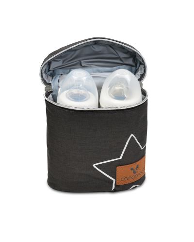 Θερμική τσάντα για μπουκάλια Cangaroo - Charlie, μαύρο - 2