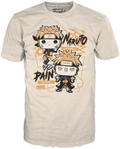 Κοντομάνικη μπλούζα Funko Animation: Naruto Shippuden - Naruto vs Pain - 1