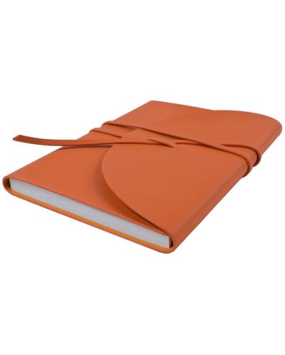 Σημειωματάριο Victoria's Journals Pella - Πορτοκαλί, πλαστικό κάλυμμα, 96 φύλλα, γραμμένα σε γραμμές, А5 - 2
