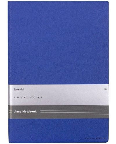 Σημειωματάριο Hugo Boss Essential Storyline - B5, σελίδες με γραμμές, μπλε - 1