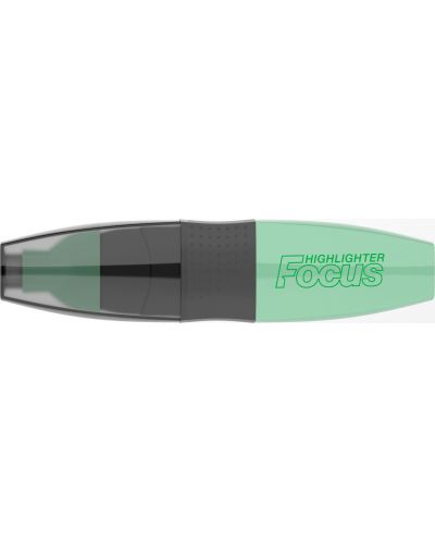 Μαρκαδόρος Ico Focus - πράσινο παστέλ - 1