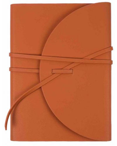Σημειωματάριο Victoria's Journals Pella - Πορτοκαλί, πλαστικό κάλυμμα, 96 φύλλα, γραμμένα σε γραμμές, А5 - 1