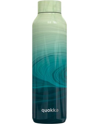 Θερμικό μπουκάλι Quokka Solid - Ocean, 630 ml - 1