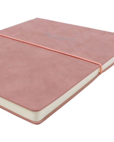 Тефтер Victoria's Journals Kuka - Ροζ, πλαστικό κάλυμμα, 96 φύλλα, В5 - 2
