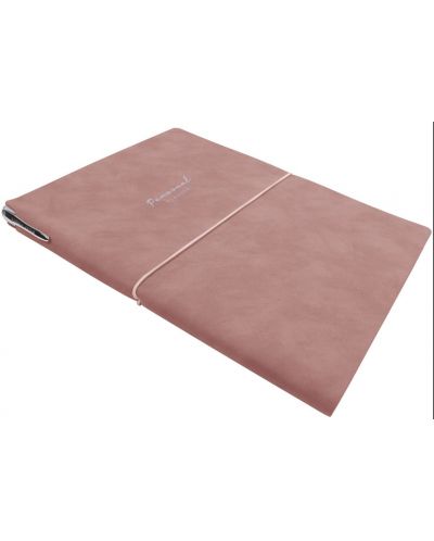 Тефтер Victoria's Journals Kuka - Ροζ, πλαστικό κάλυμμα, 96 φύλλα, В5 - 3
