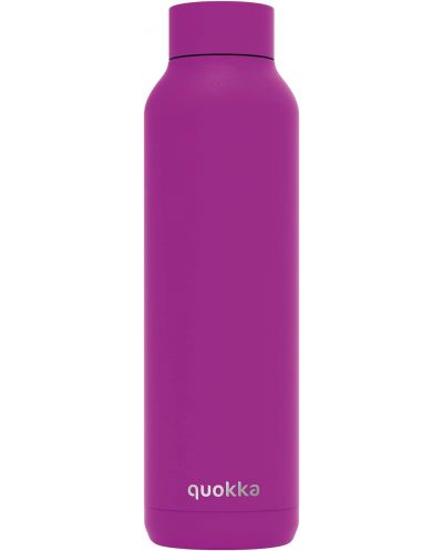 Θερμικό μπουκάλι Quokka Solid - Purple, 630 ml - 1