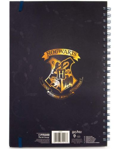 Σημειωματάριο Pyramid Movies: Harry Potter - Marauder's Map,με σπιράλ, μορφή Α4 - 5