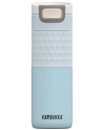 Θερμικό ποτήρι Kambukka Etna Grip - Breezy Blue, 500 ml - 1