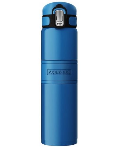 Θερμικό μπουκάλι Aquaphor - 480ml, μπλε - 1