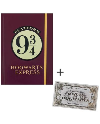 Σημειωματάριο Cinereplicas Movies: Harry Potter - Hogwarts Express, А5	 - 5