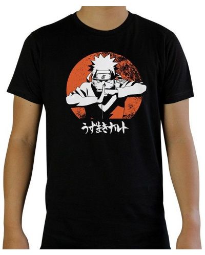 Κοντομάνικη μπλούζα ABYstyle Animation: Naruto Shippuden - Naruto, μέγεθος XXL - 1