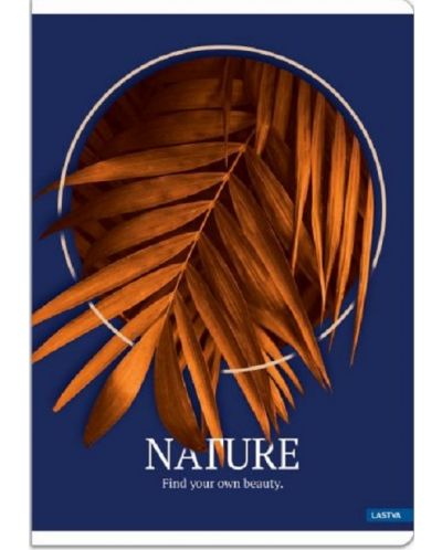 Τετράδιο Lastva Nature - Α4, 52 φύλλα, φαρδιές σειρές, ποικιλία - 1